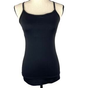 Victorias Secret Sport Athletic Tank Top Strappy Back Workout Active Black Sm